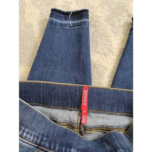 SPANX DISTRESSED SKINNY JEANS 20203Q Small - Picture 6 of 9